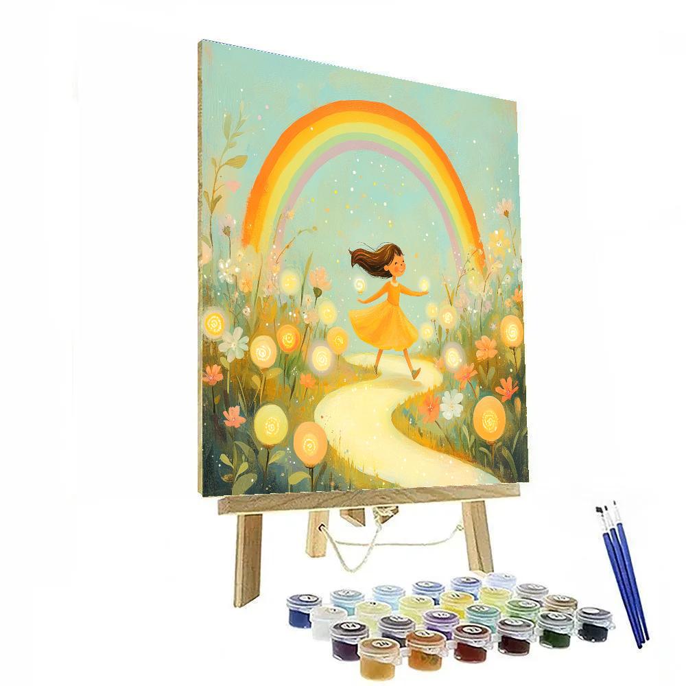 Joy Rainbow Memory Garden Numbered painting kits