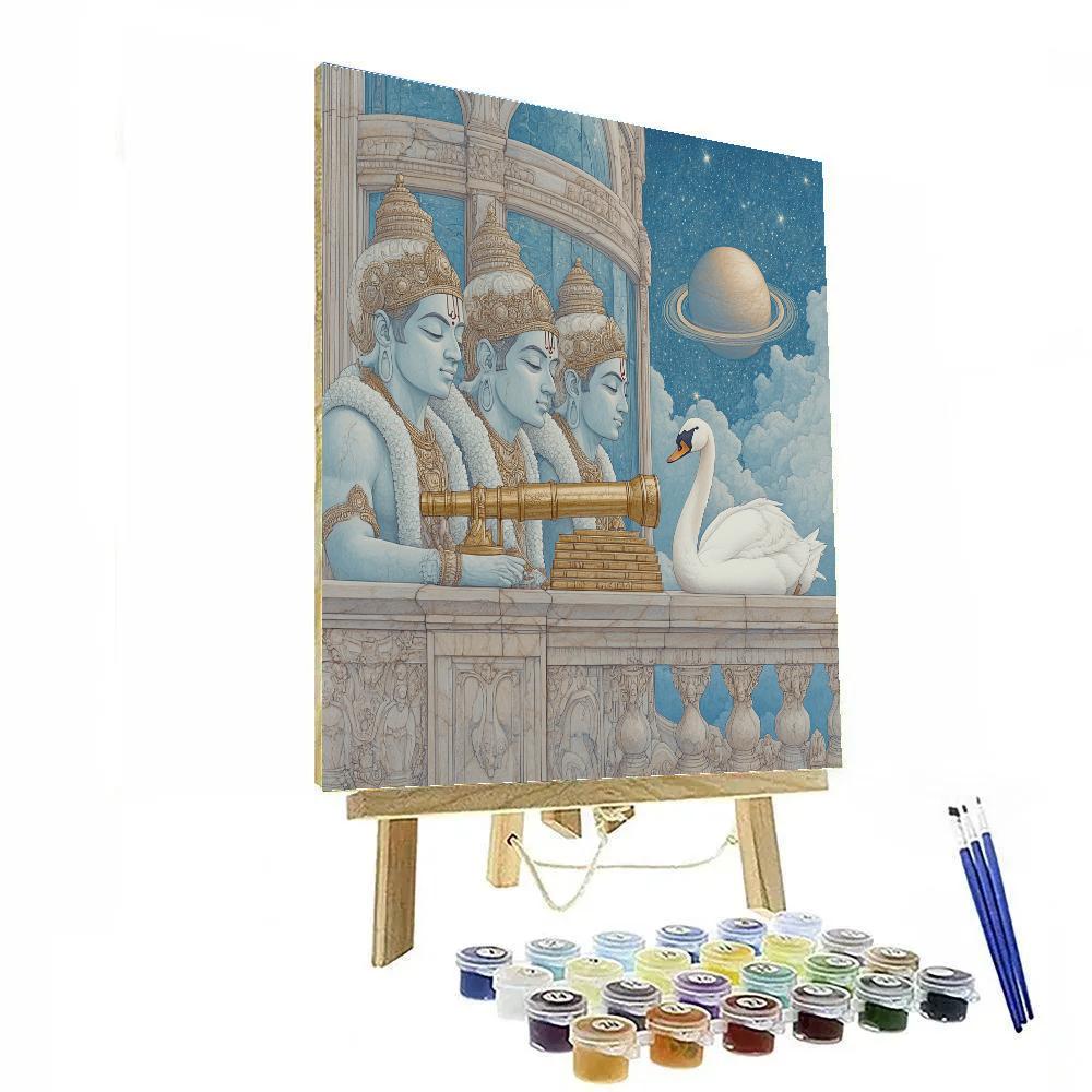 Brahma Sapphire Observatory Balcony Painting by numbers kit