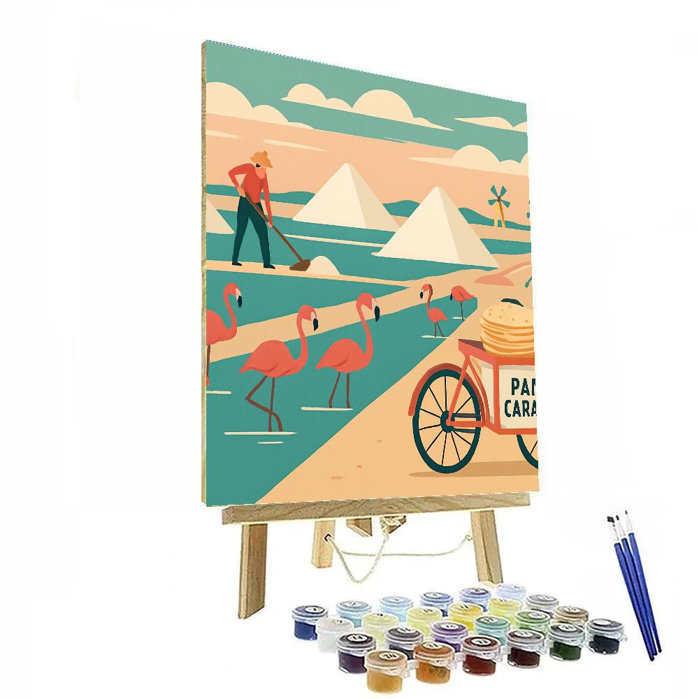 Salt Roaders In The Italy Lagoons paint by number