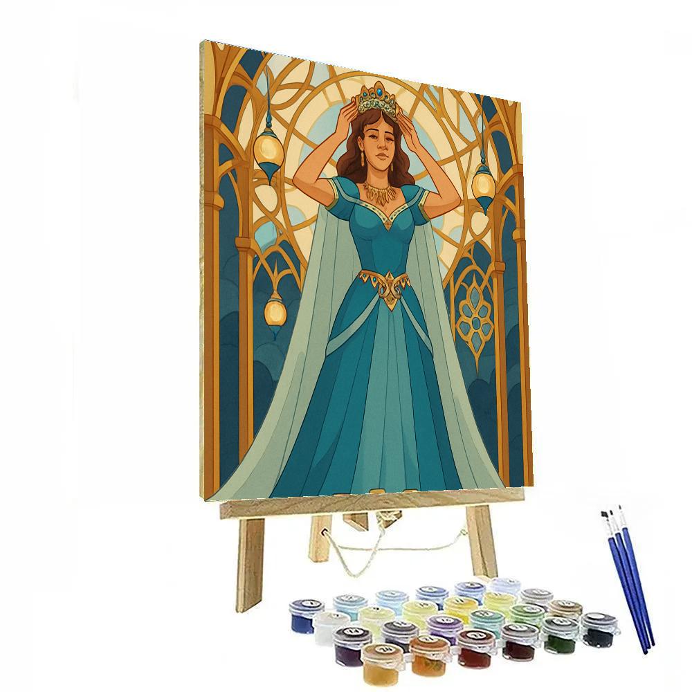 Clockwork Atrium With Princess Starlight Heir Paint by numbers kits