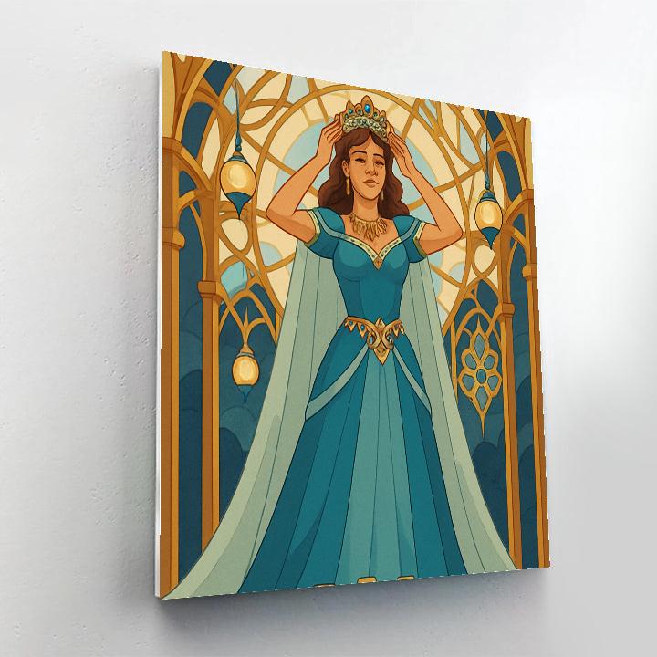 Clockwork Atrium With Princess Starlight Heir Paint by numbers kits