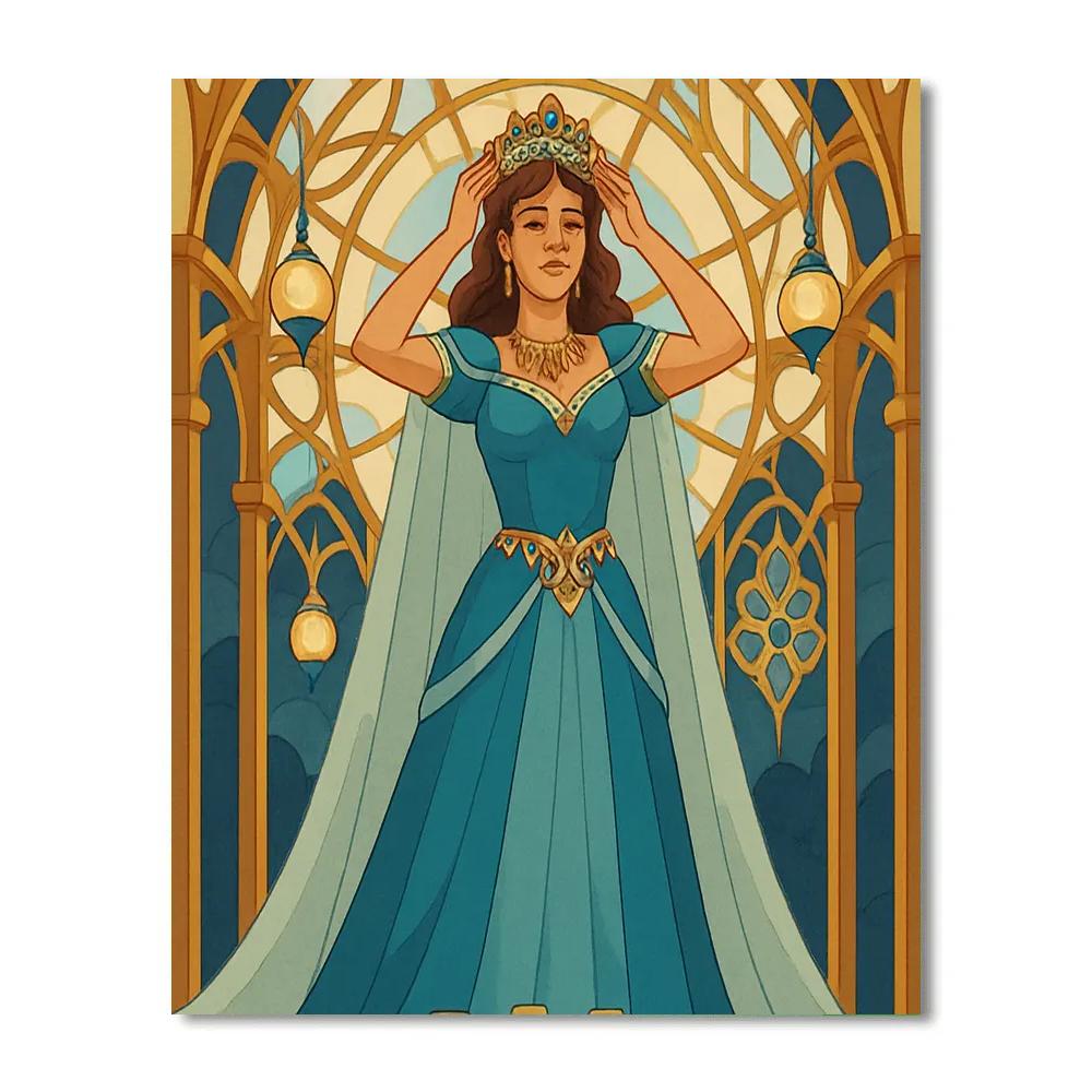 Clockwork Atrium With Princess Starlight Heir Paint by numbers kits