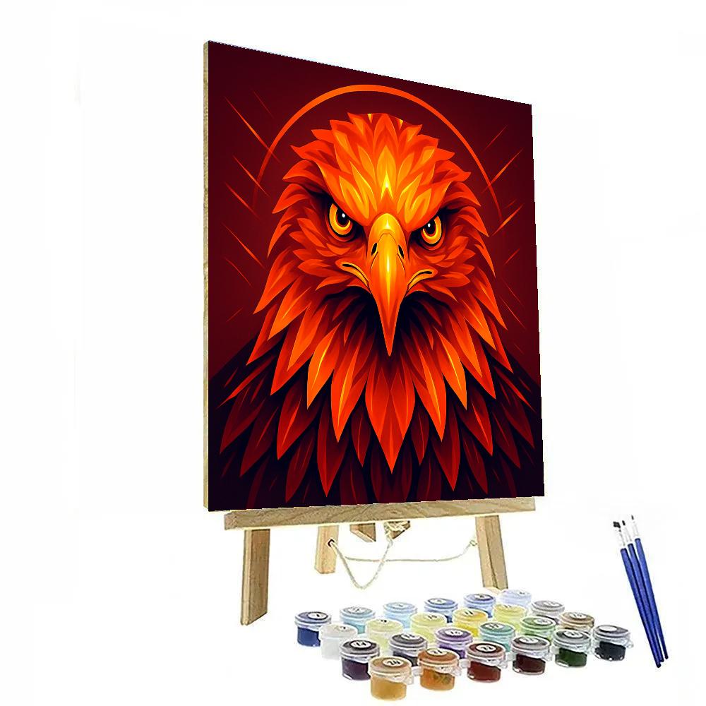 Embercrest Eagle paint by color