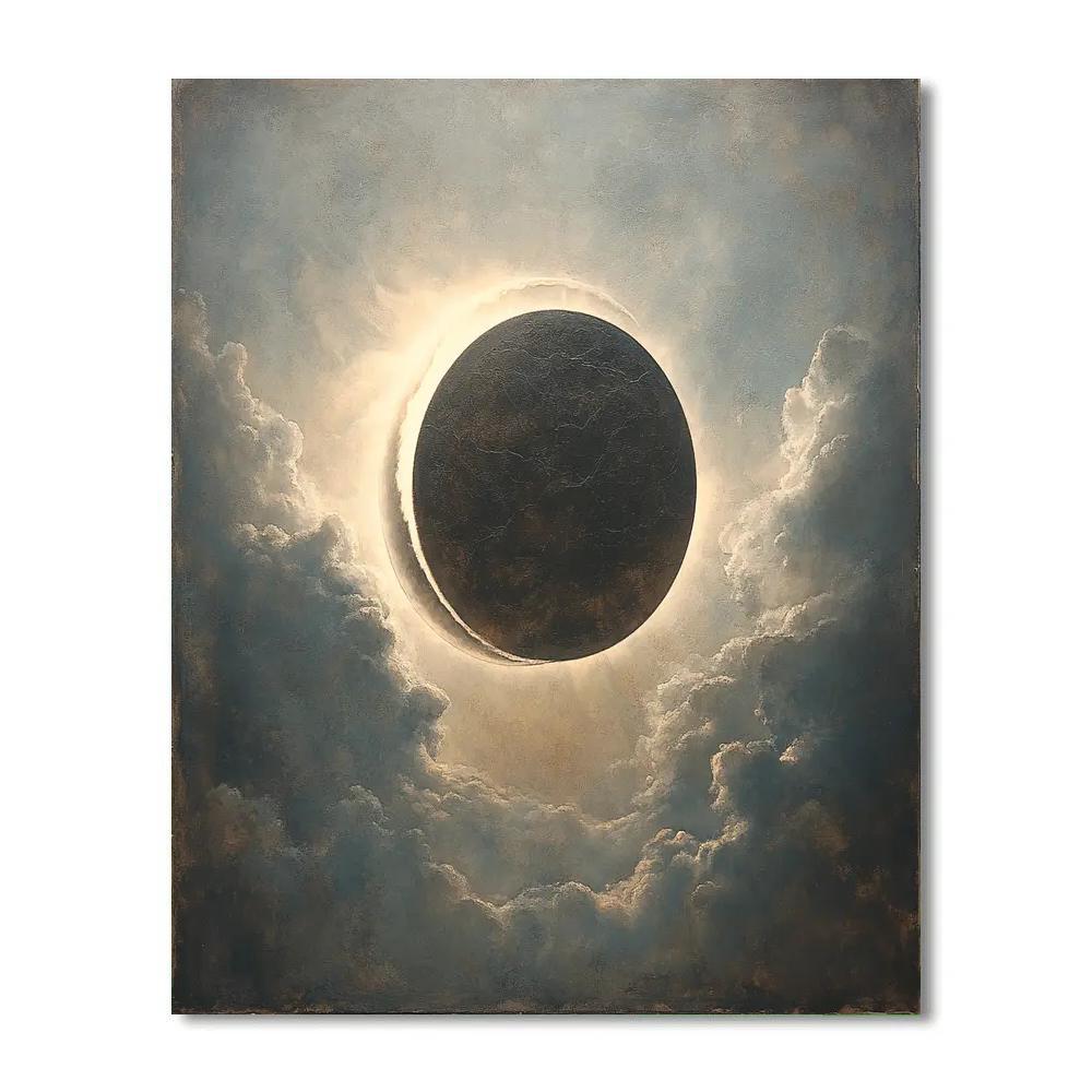 Michelangelo Inspired Eclipse Halo paint by color