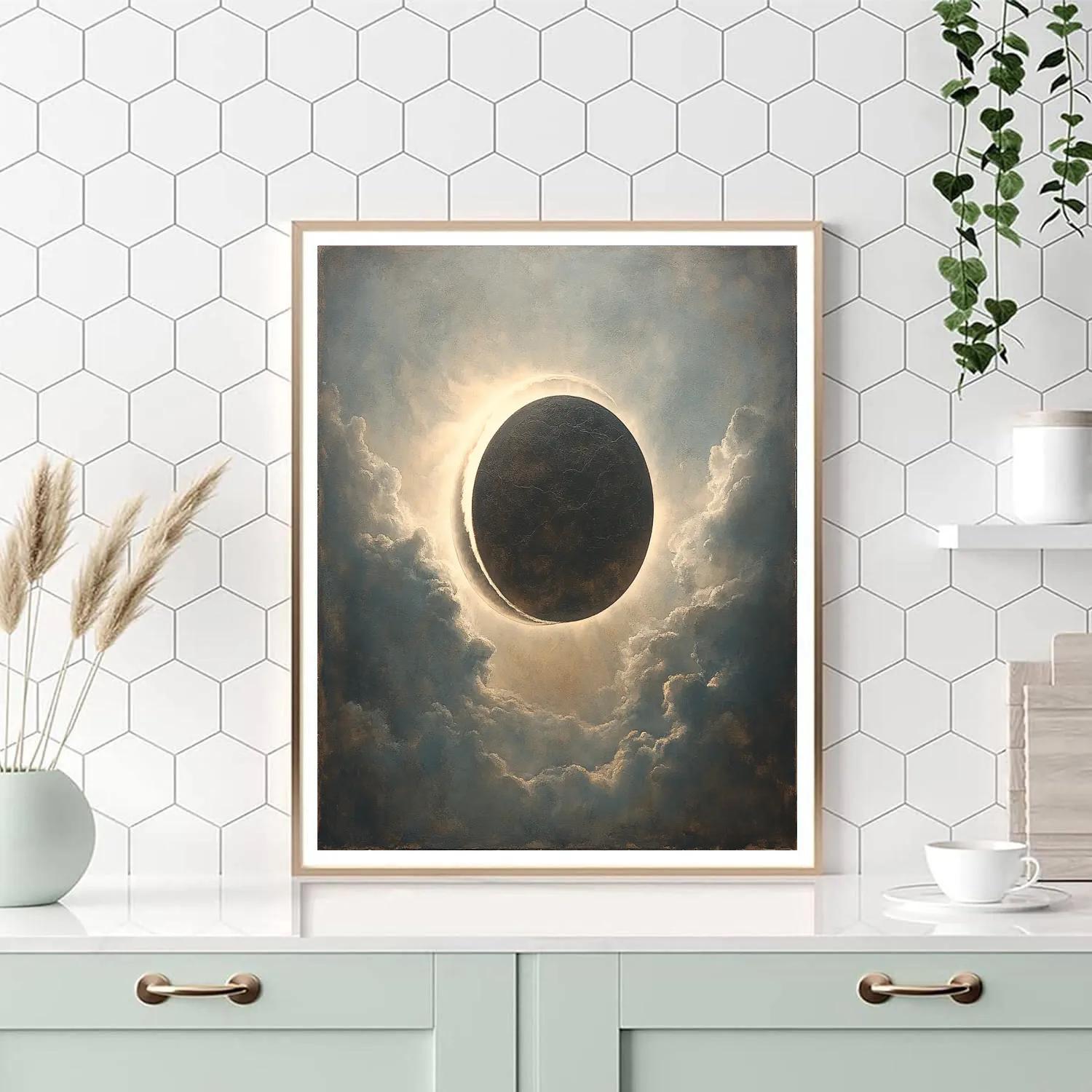 Michelangelo Inspired Eclipse Halo paint by color