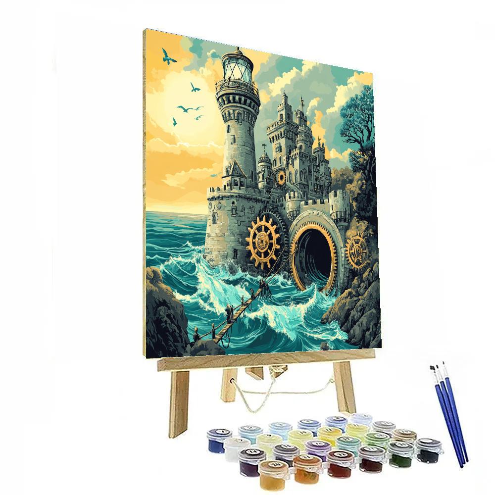 Tide Clockwork Castle Numbered painting kits