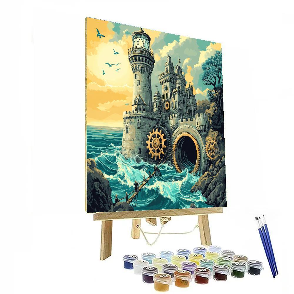 Tide Clockwork Castle Numbered painting kits