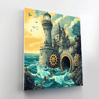 Tide Clockwork Castle Numbered painting kits