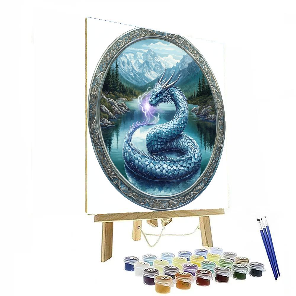 Mirror Lake Dragon Chronicle painting number kit