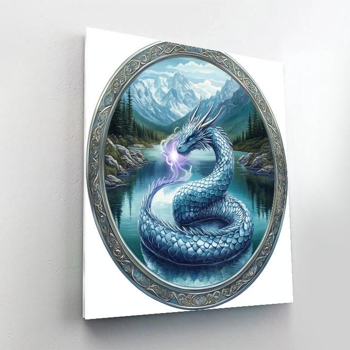 Mirror Lake Dragon Chronicle painting number kit