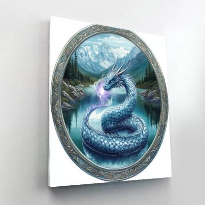 Mirror Lake Dragon Chronicle painting number kit