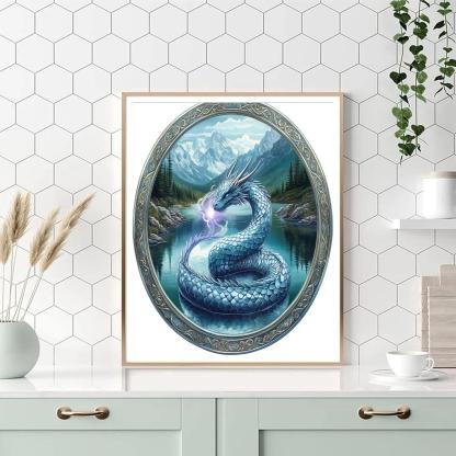 Mirror Lake Dragon Chronicle painting number kit