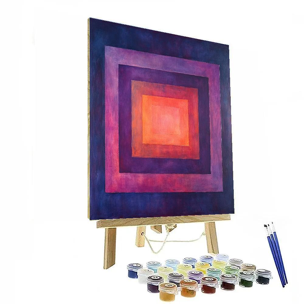 Mark Rothko Inspired Nebula Color Fields paint by color