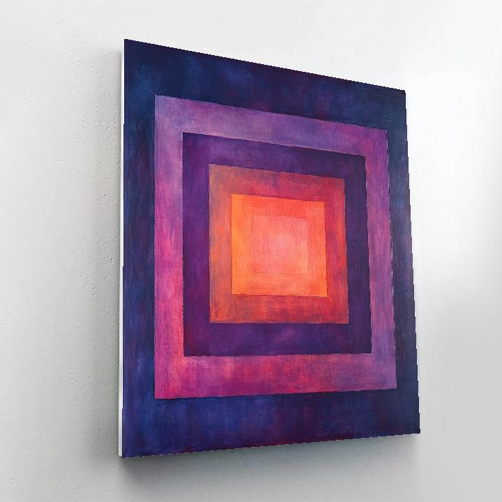 Mark Rothko Inspired Nebula Color Fields paint by color