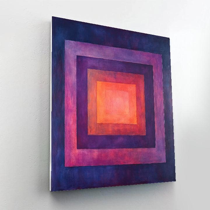 Mark Rothko Inspired Nebula Color Fields paint by color