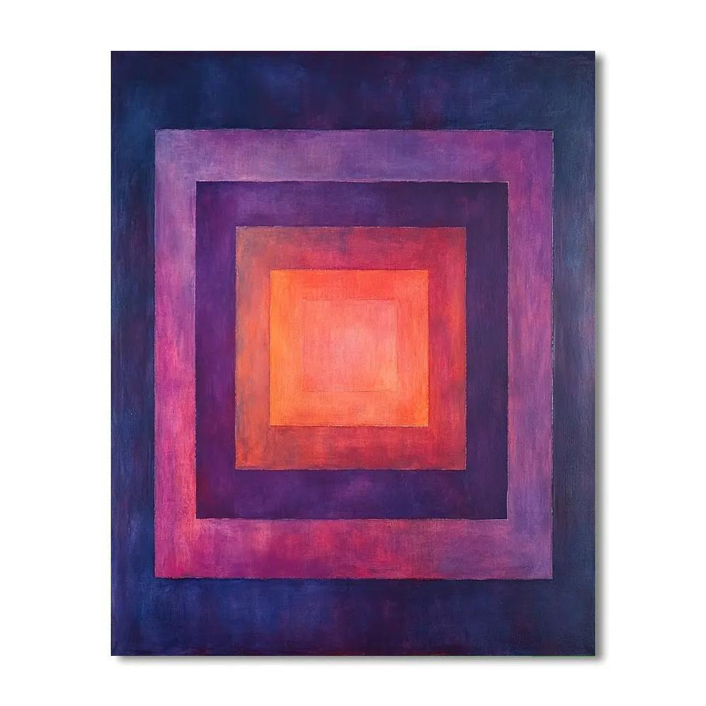 Mark Rothko Inspired Nebula Color Fields paint by color