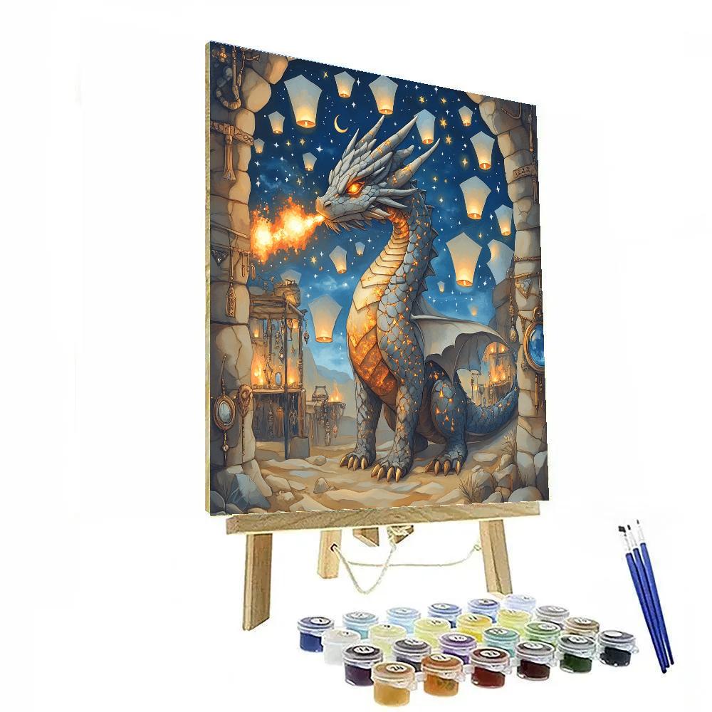 Dragon Forged Sky Lanterns paint by color