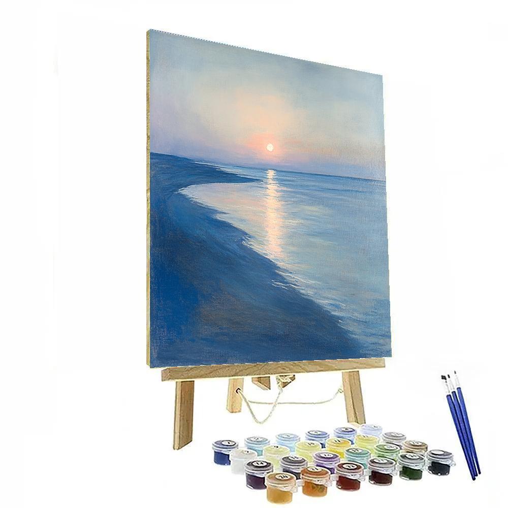 Edgar Degas Inspired Tidal Light Studies Number painting