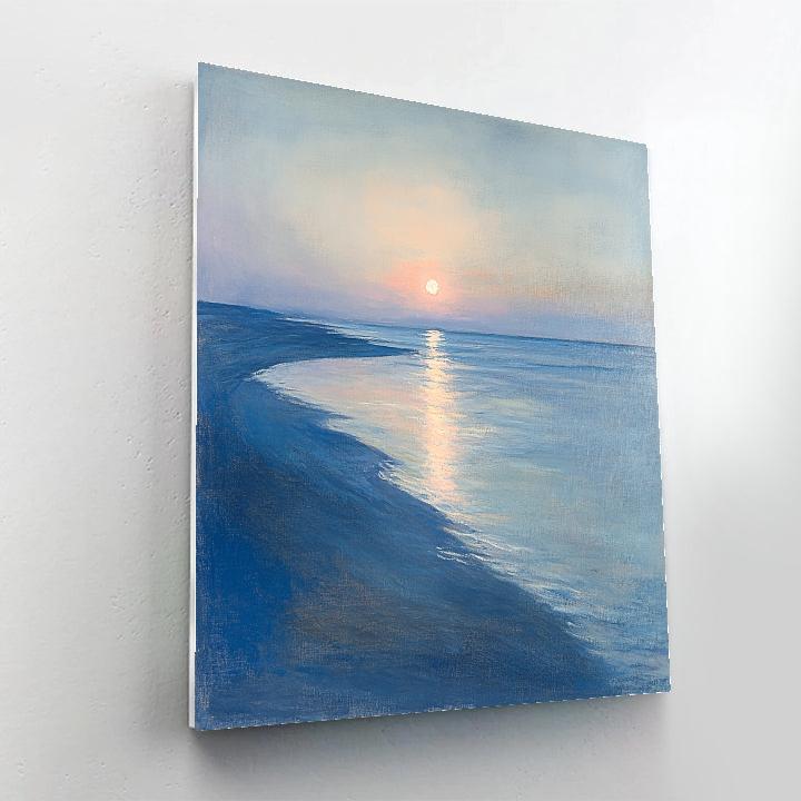 Edgar Degas Inspired Tidal Light Studies Number painting