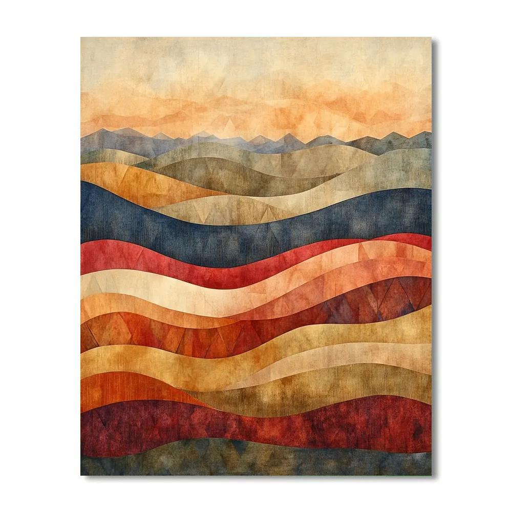 Paul Klee Inspired Chromatic Tides Of Quiet Gravity Number painting