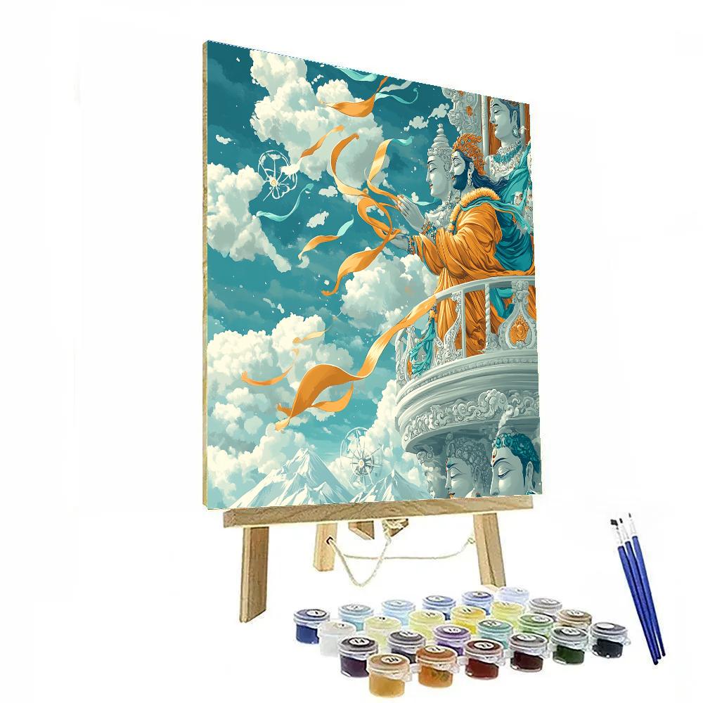 Brahma Wind Palace Of Hymns Numbered painting kits