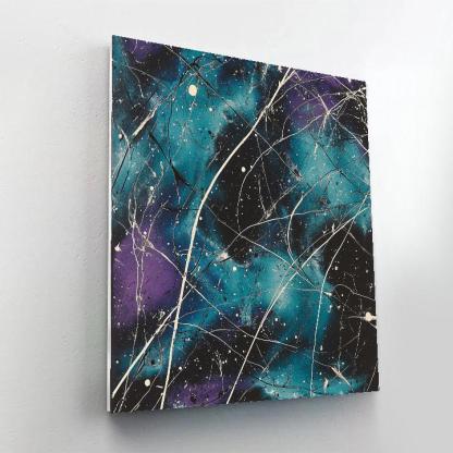 Jackson Pollock Inspired Aurora Ion Drift Paint by numbers kits