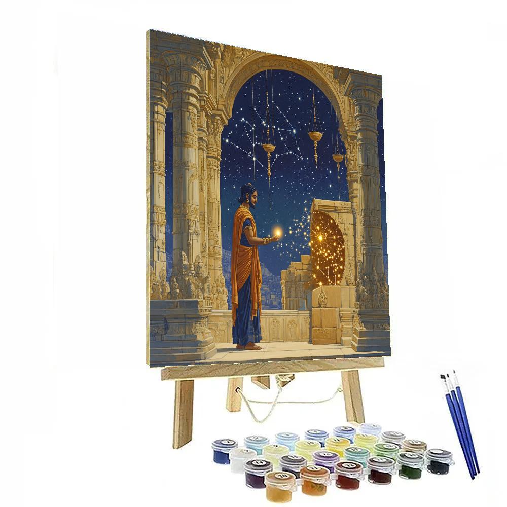 Brahma Temple Of Seed Constellations DIY paint by numbers