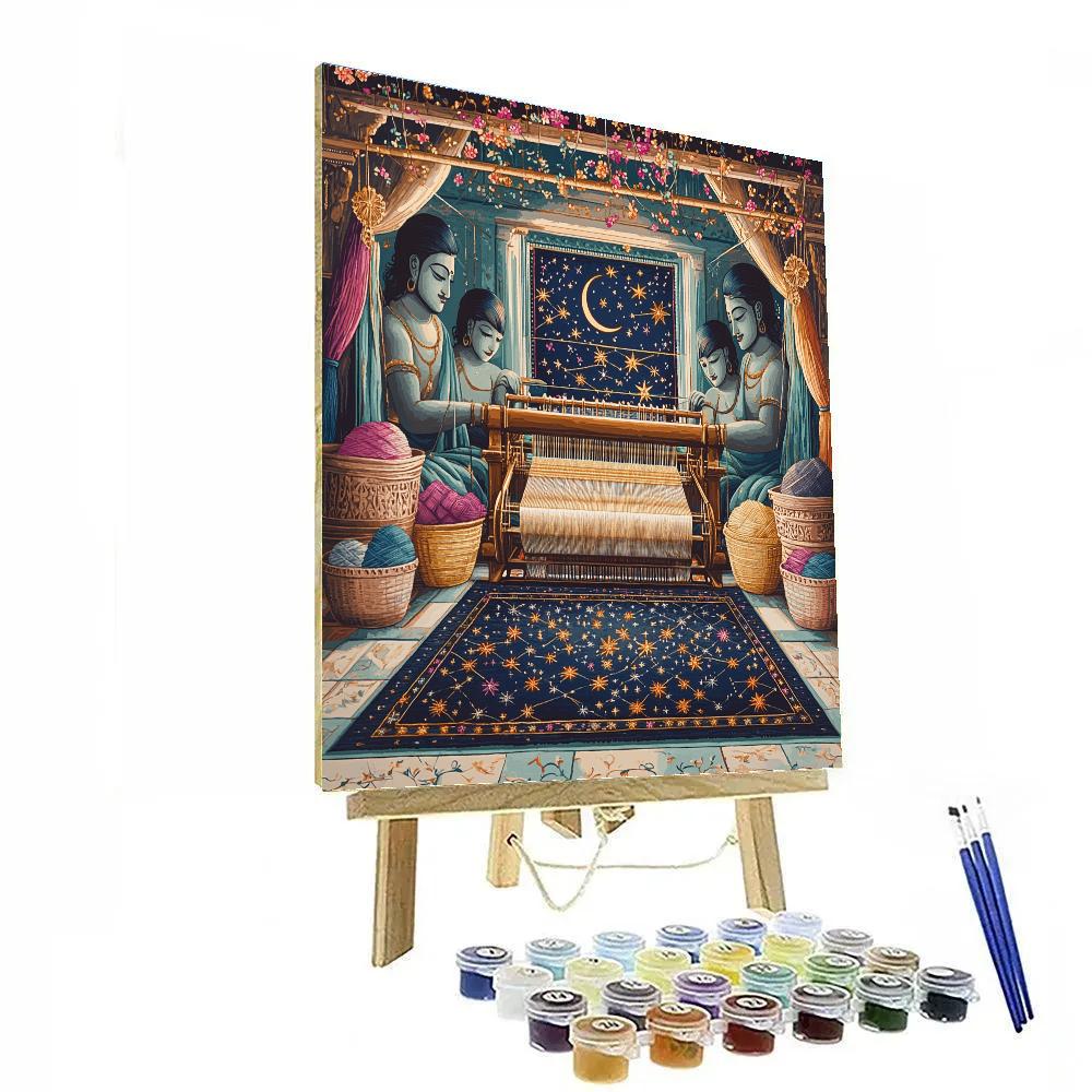 Brahma Constellation Weaving Studio Number painting