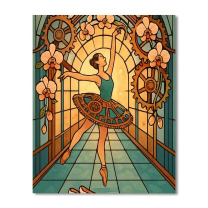 Clockwork Conservatory Ballet Paint by numbers kits