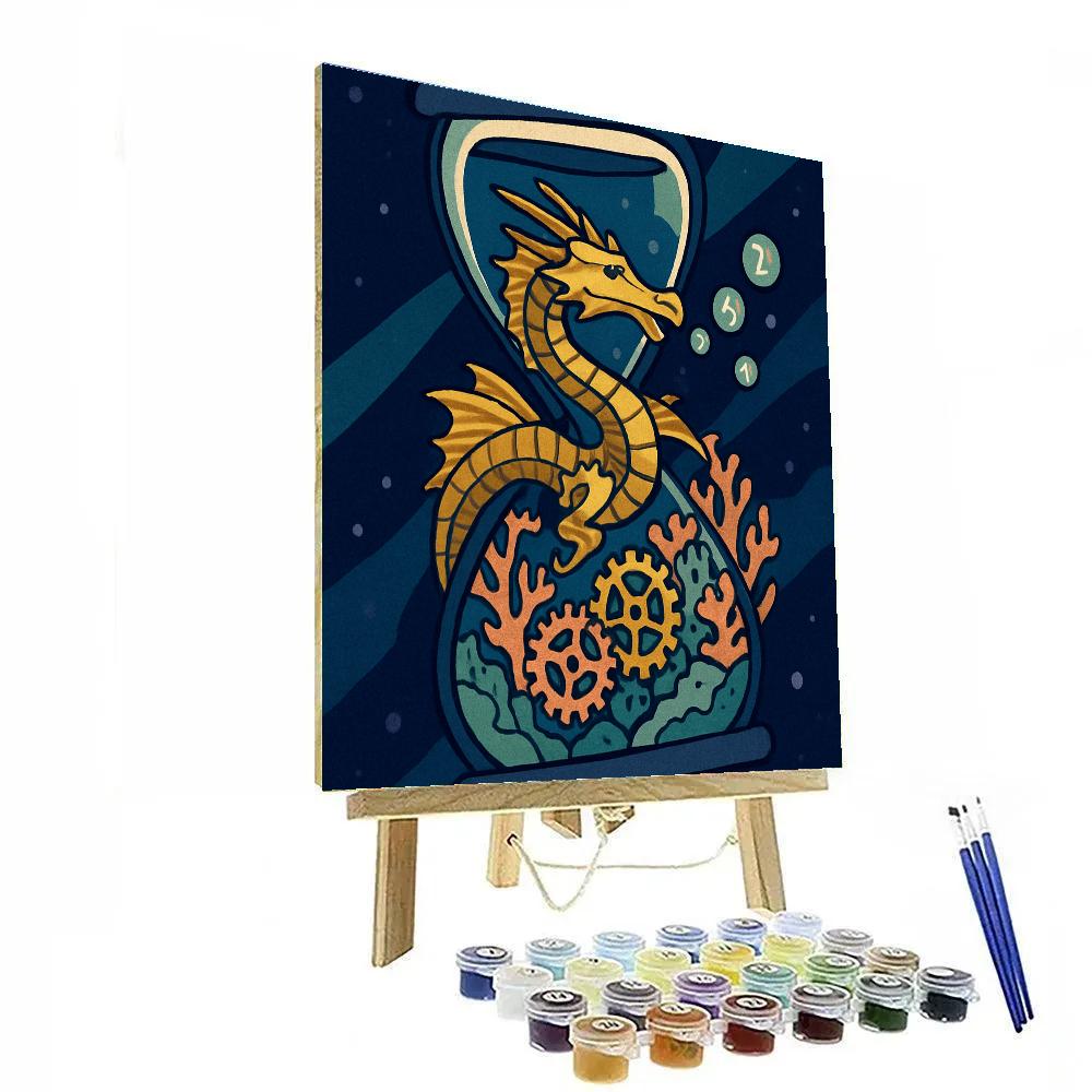 Clockwork Reef Fantasy Expedition painting number kit