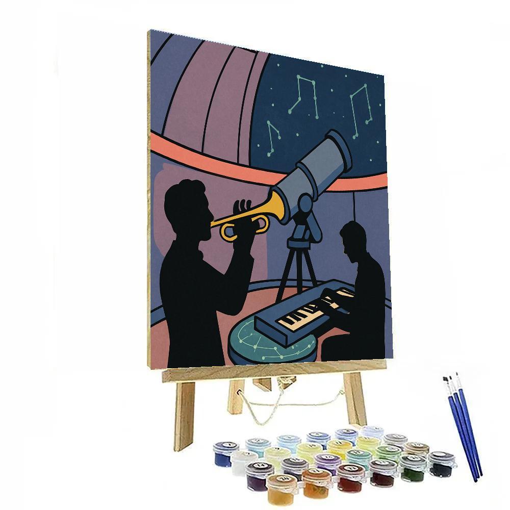 Improvisation In Jazz Observatory Painting by numbers kit