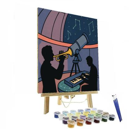 Improvisation In Jazz Observatory Painting by numbers kit