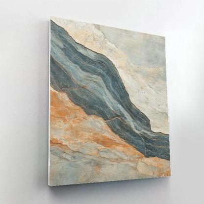 Michelangelo Inspired Aurora Over Granite Ridge paint by color