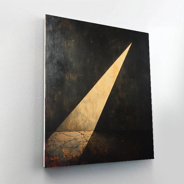 Caravaggio Inspired Tenebrist Light Rift In Midnight Void Painting by numbers kit