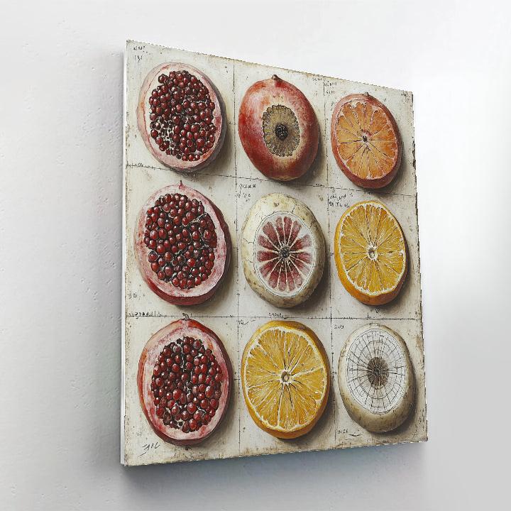 Michelangelo Inspired Fossilized Orchard Nebula DIY paint by numbers