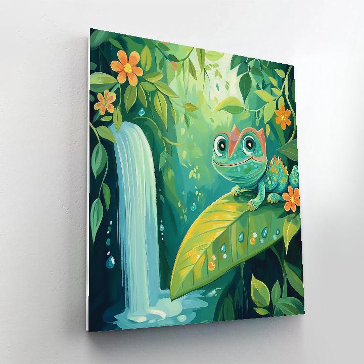 Pascal Rainforest Color Splash Paint by numbers kits
