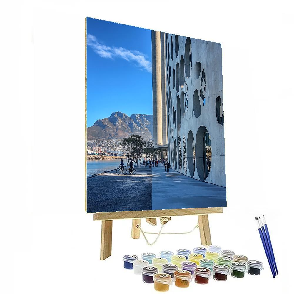 Industrial Chic Of Zeitz MOCAA Waterfront Cape Town South Africa Paint by numbers kits
