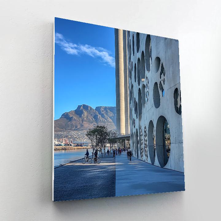 Industrial Chic Of Zeitz MOCAA Waterfront Cape Town South Africa Paint by numbers kits