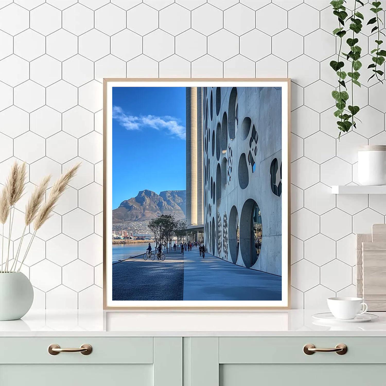 Industrial Chic Of Zeitz MOCAA Waterfront Cape Town South Africa Paint by numbers kits