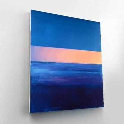 Mark Rothko Inspired Twilight Seascape Blocks paint by numbers