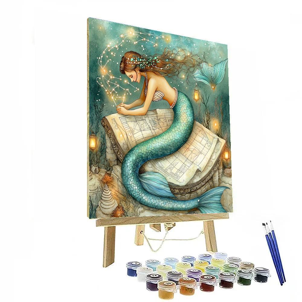 The Archive Of Mermaid Tide Maps paint by number