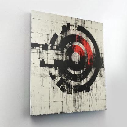 Banksy Inspired Algorithmic Silence paint by color