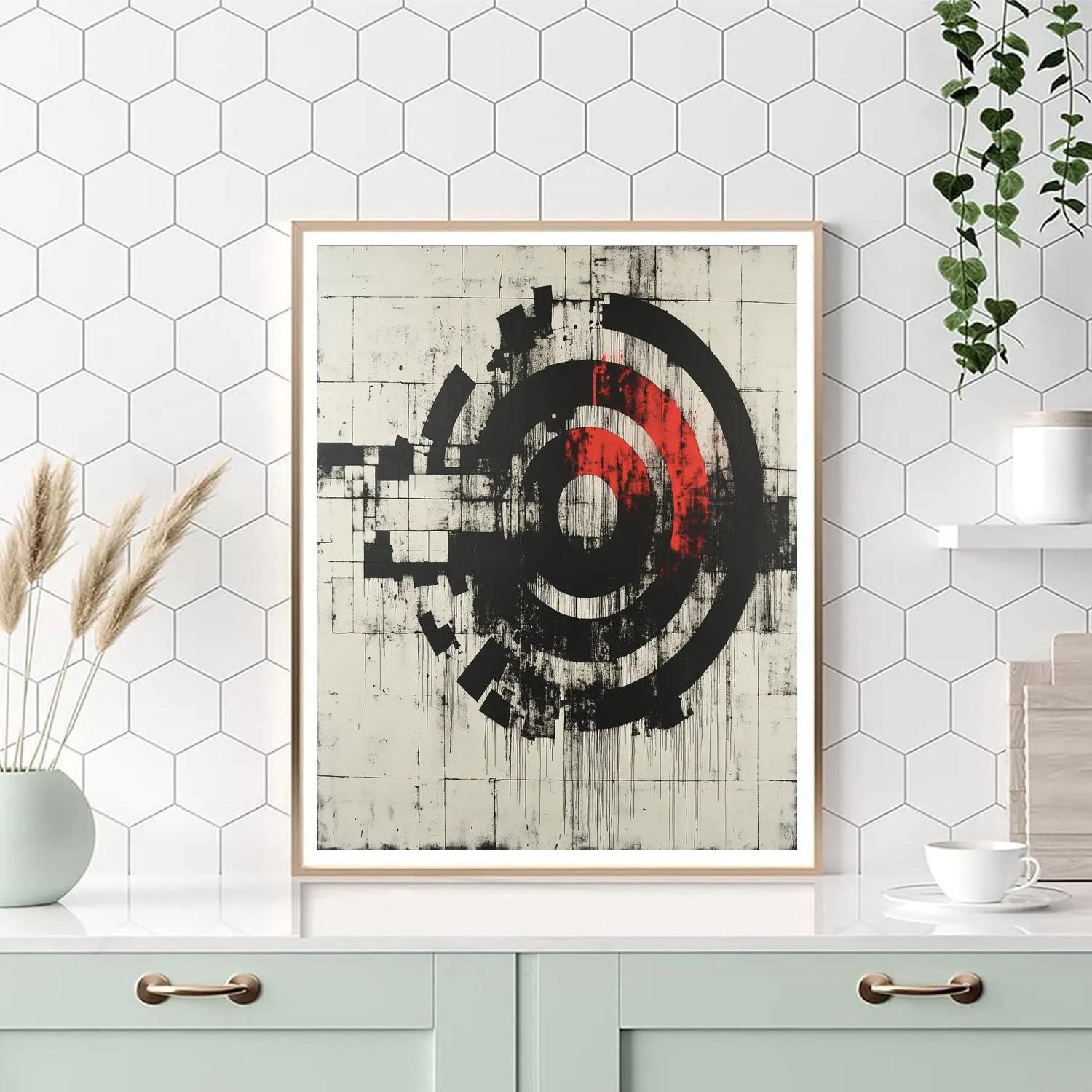 Banksy Inspired Algorithmic Silence paint by color