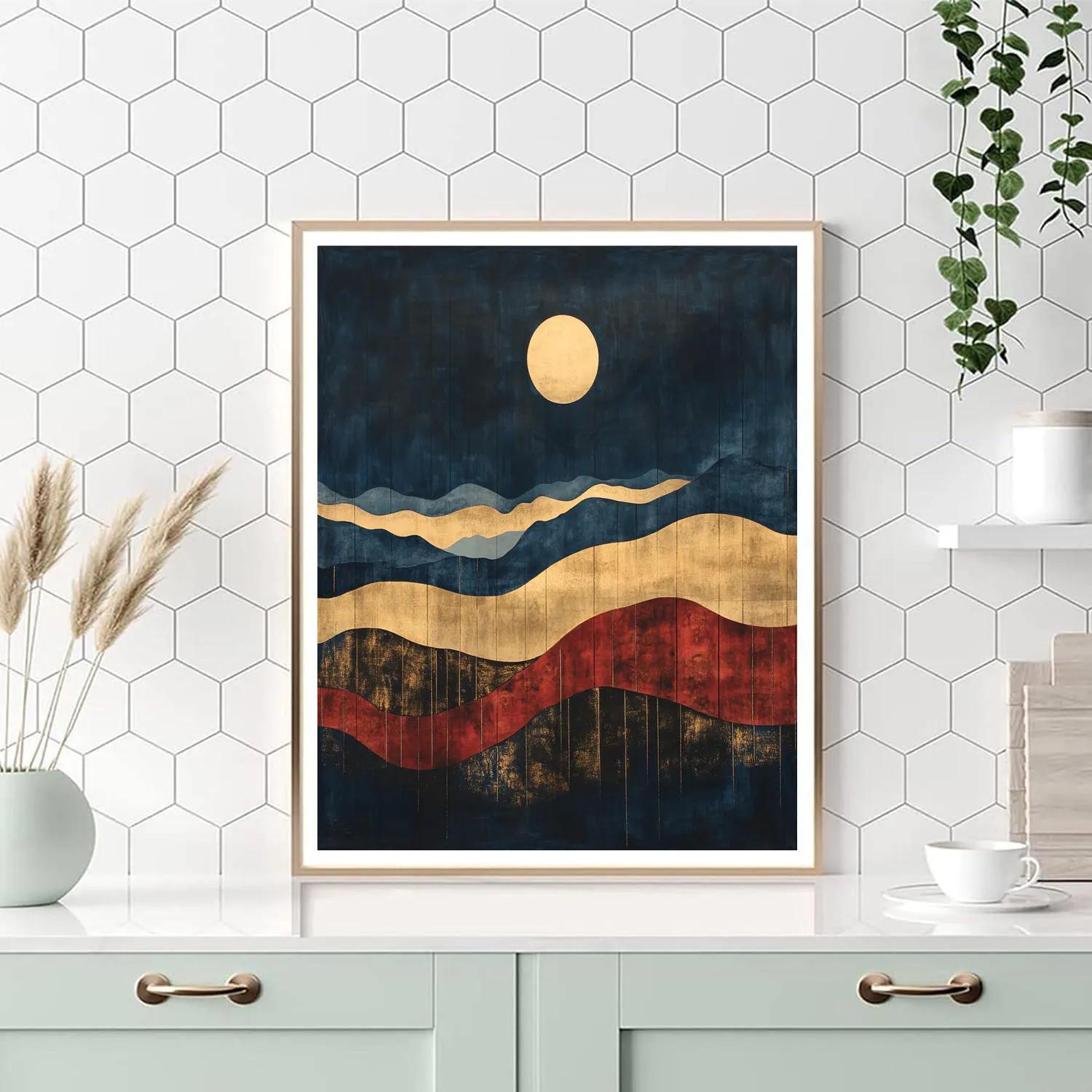 Paul Klee Inspired Synesthetic Eclipse Canticle Paint by numbers kits