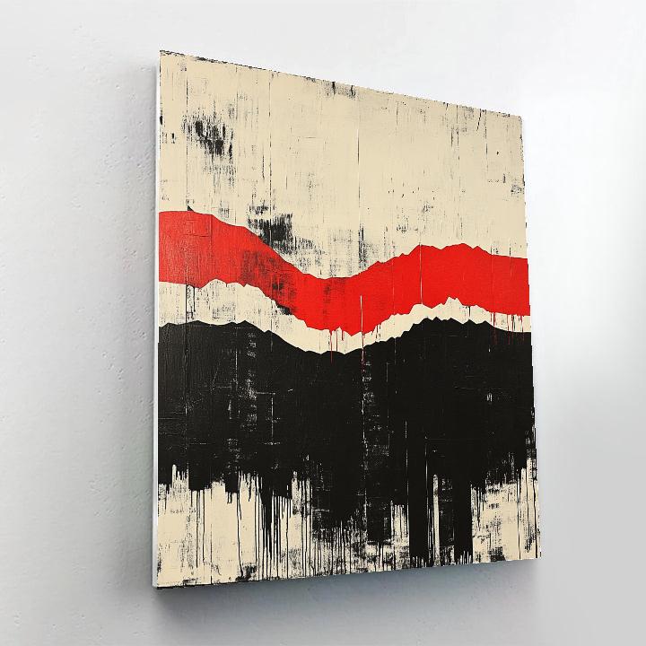 Banksy Inspired Climate Feedback Loop painting number kit