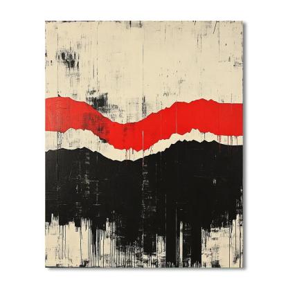 Banksy Inspired Climate Feedback Loop painting number kit