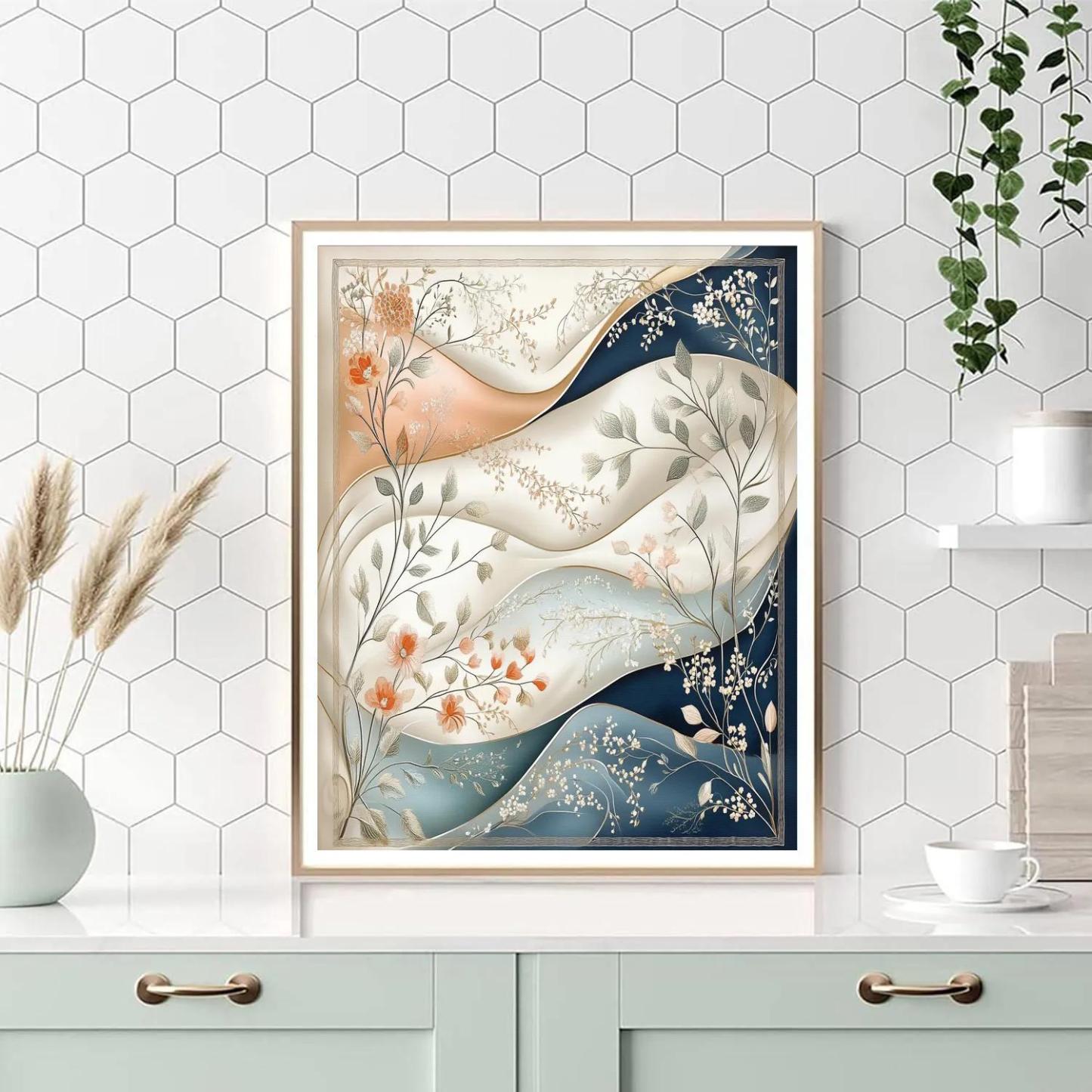 Alphonse Mucha Inspired Aurora Garden Of Seasons paint by numbers