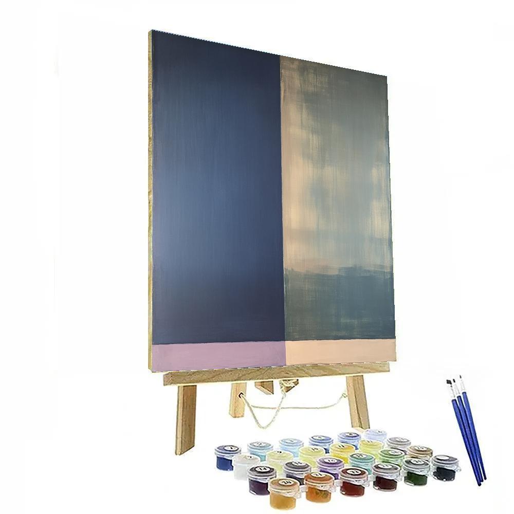 Mark Rothko Inspired Tectonics Of Silence Painting by numbers kit