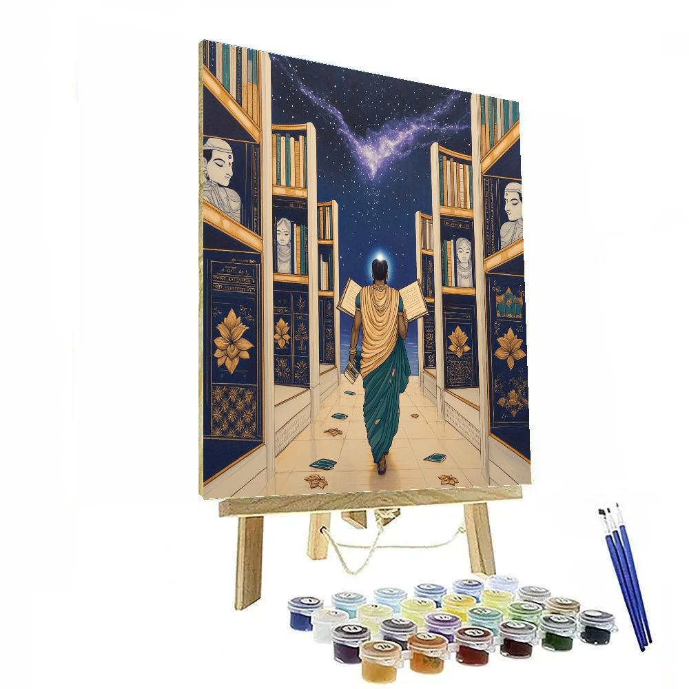 Celestial Library Brahma Edition DIY paint by numbers