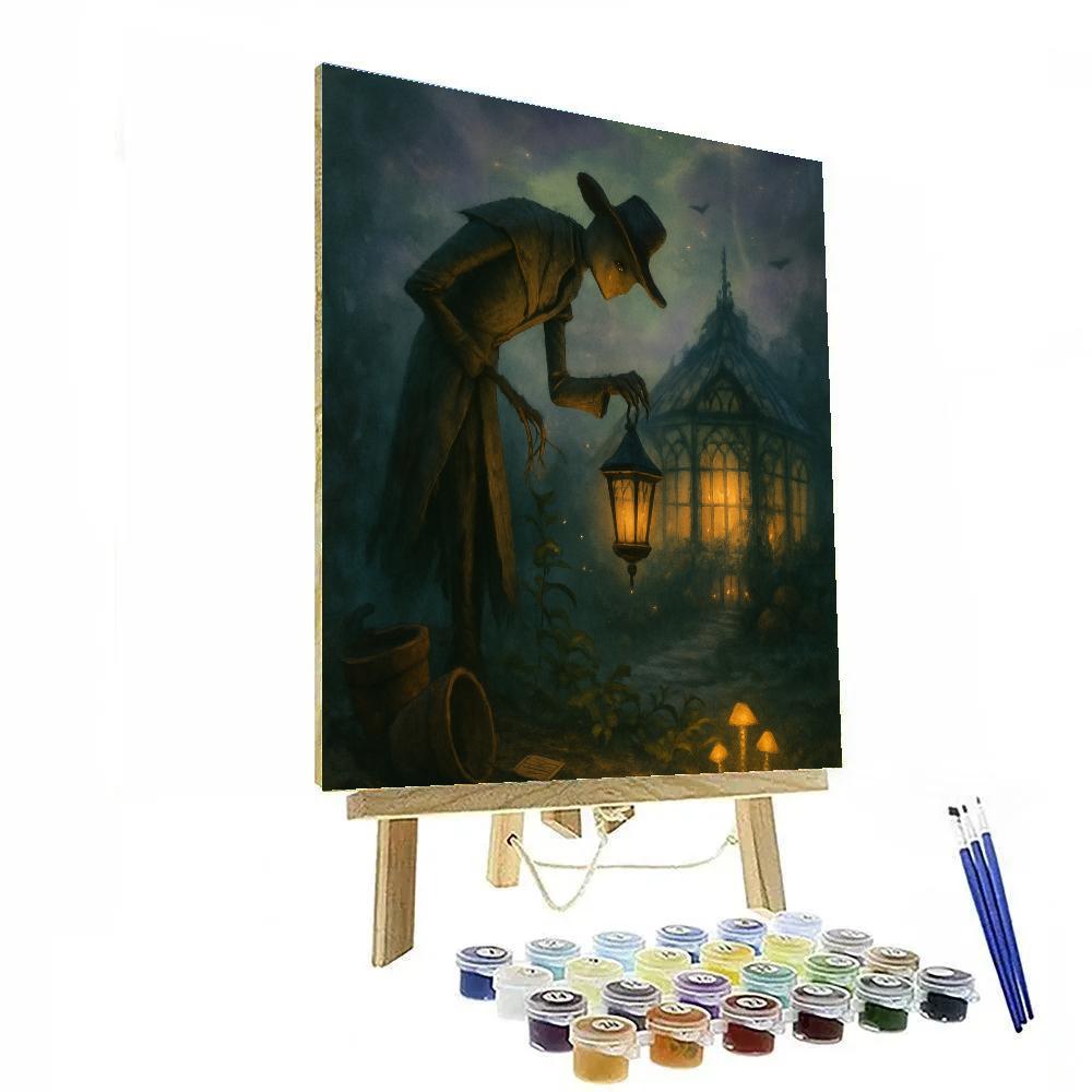 The Starlit Conservatory Of Whispering Vines Painting by numbers kit